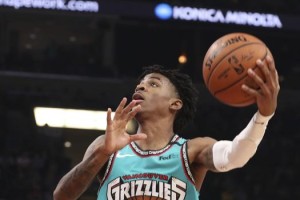  莫兰特伤退灰熊不敌鹈鹕跌出季后赛圈  